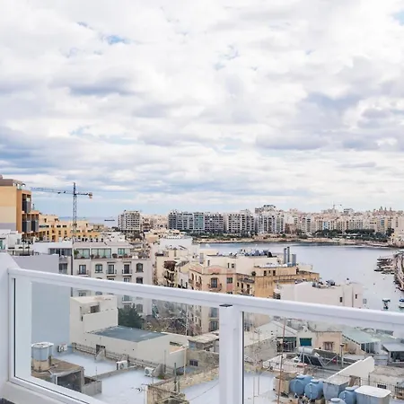 Apartment Bnbnova - Private Penthouse With Terrace Spinola Bay