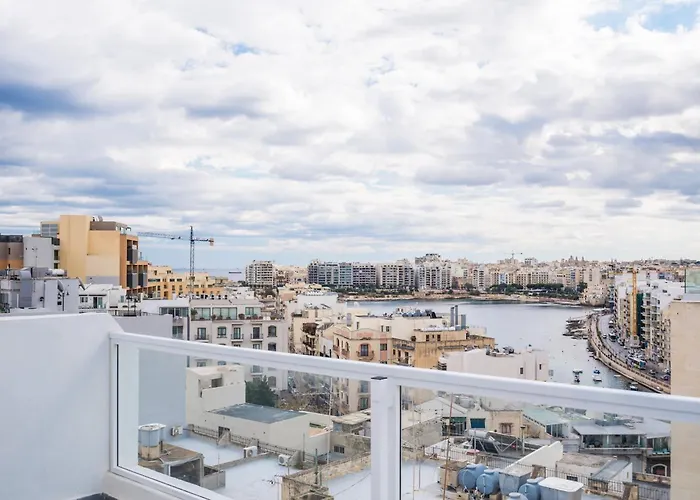 Apartment Bnbnova - Private Penthouse With Terrace Spinola Bay