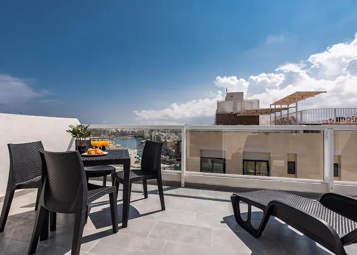 Apartment Bnbnova - Private Penthouse With Terrace Spinola Bay